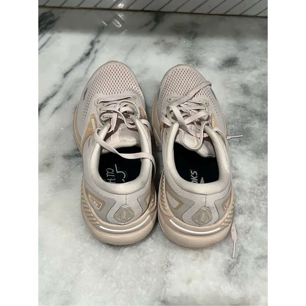 Brooks Ghost 15 Women’s Size 11 Running Shoes Crystal Grey Villa White - Image 6