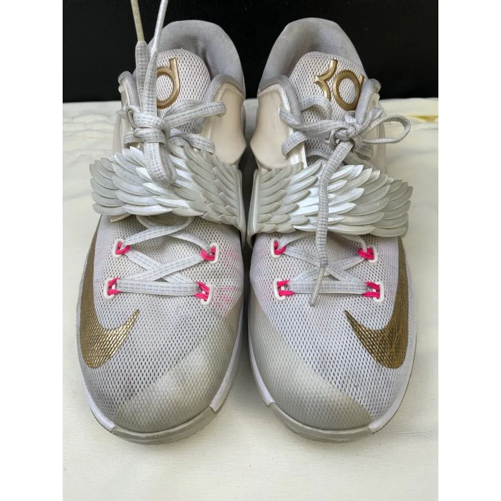 Nike KD Aunt Pearl Womens Sneakers Shoes Size 7Y SKU 6454 - Image 2