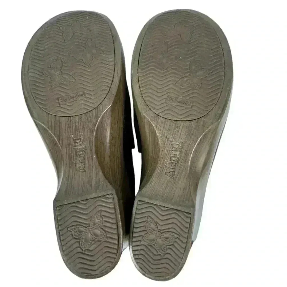 Alegria Eryn Bronze Swirl Slip on Comfort Shoes EUR 41 - Image 6