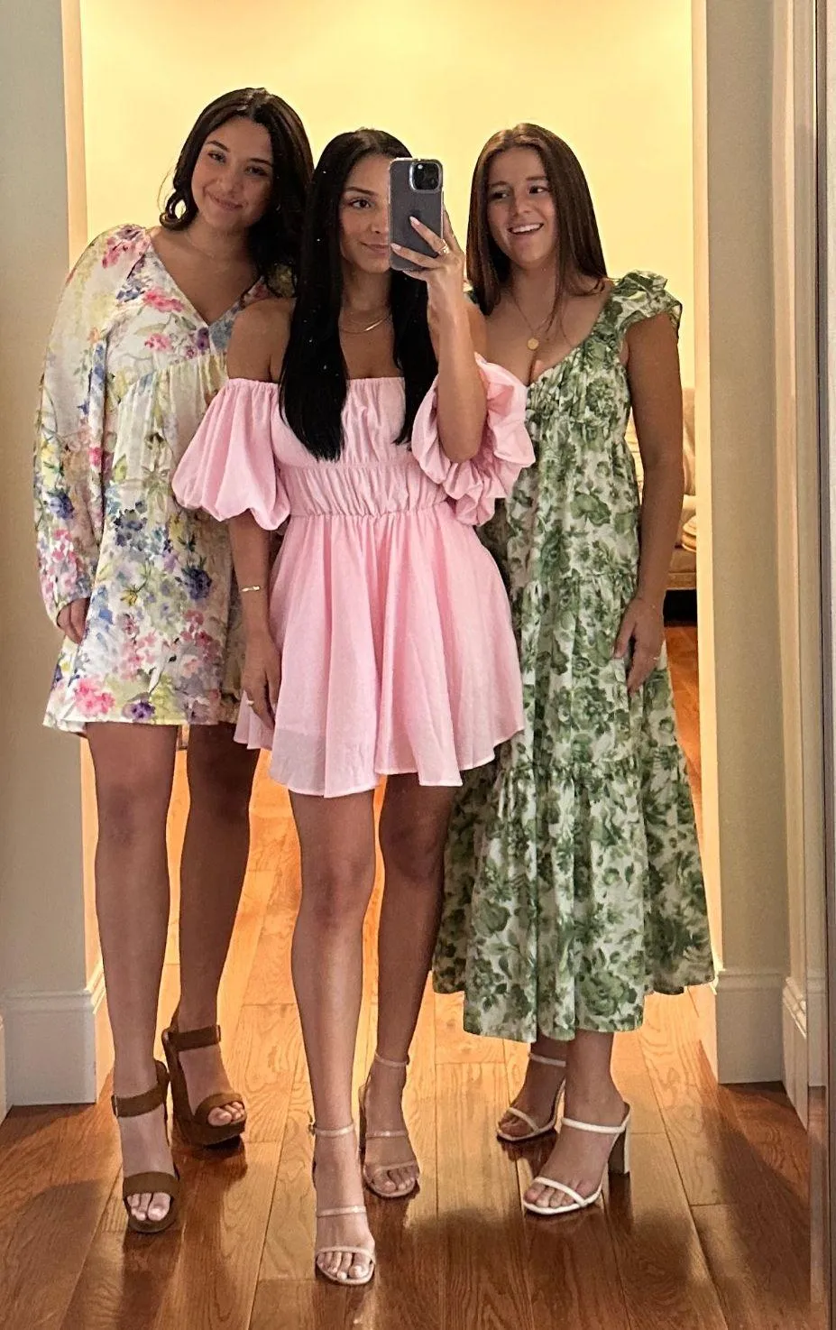 Halton Mini Dress Pink - Image 5