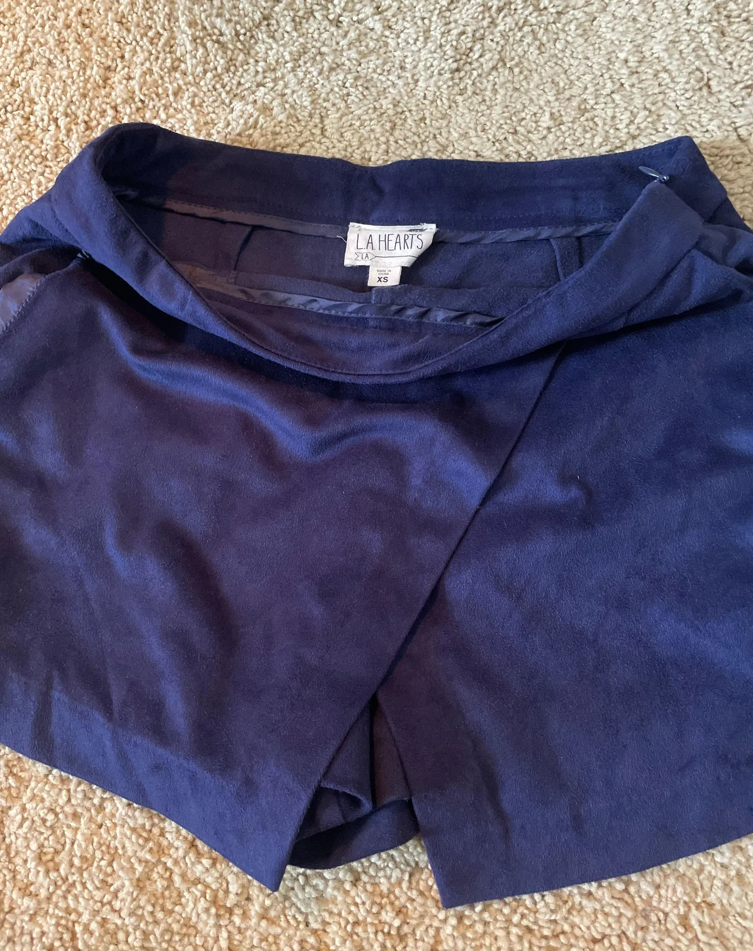 LA hearts Velvet Skort - Image 3