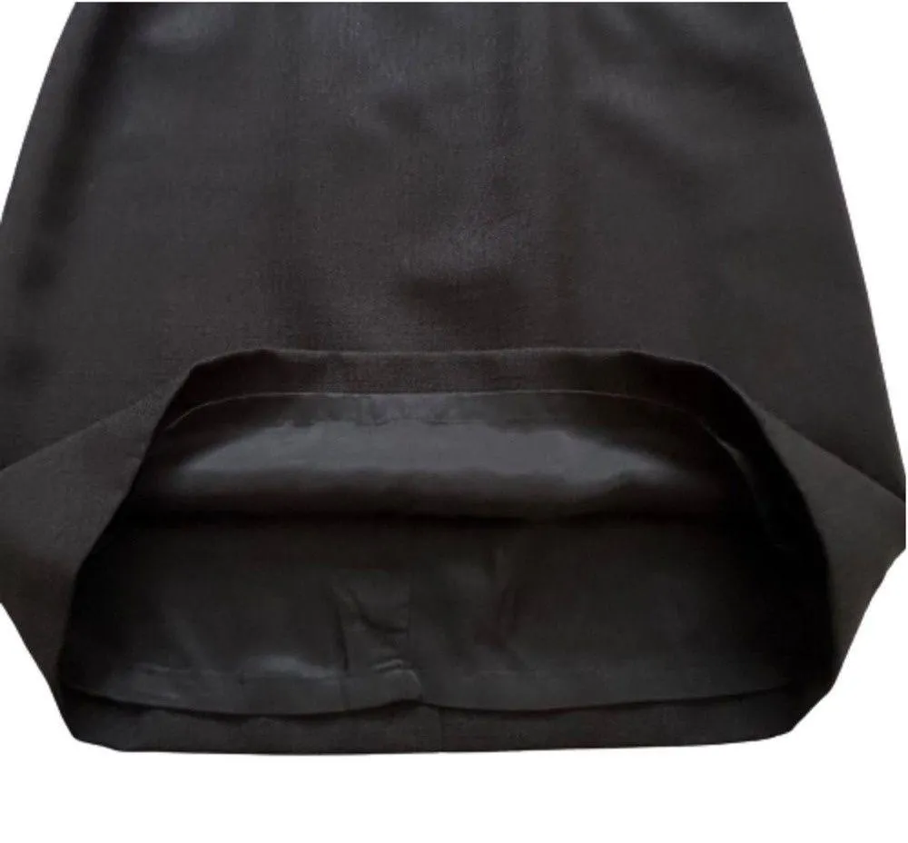 David Meister Dress Black Sleeveless Bow Waist Sheath Cocktail Dress Size 4 - Image 10