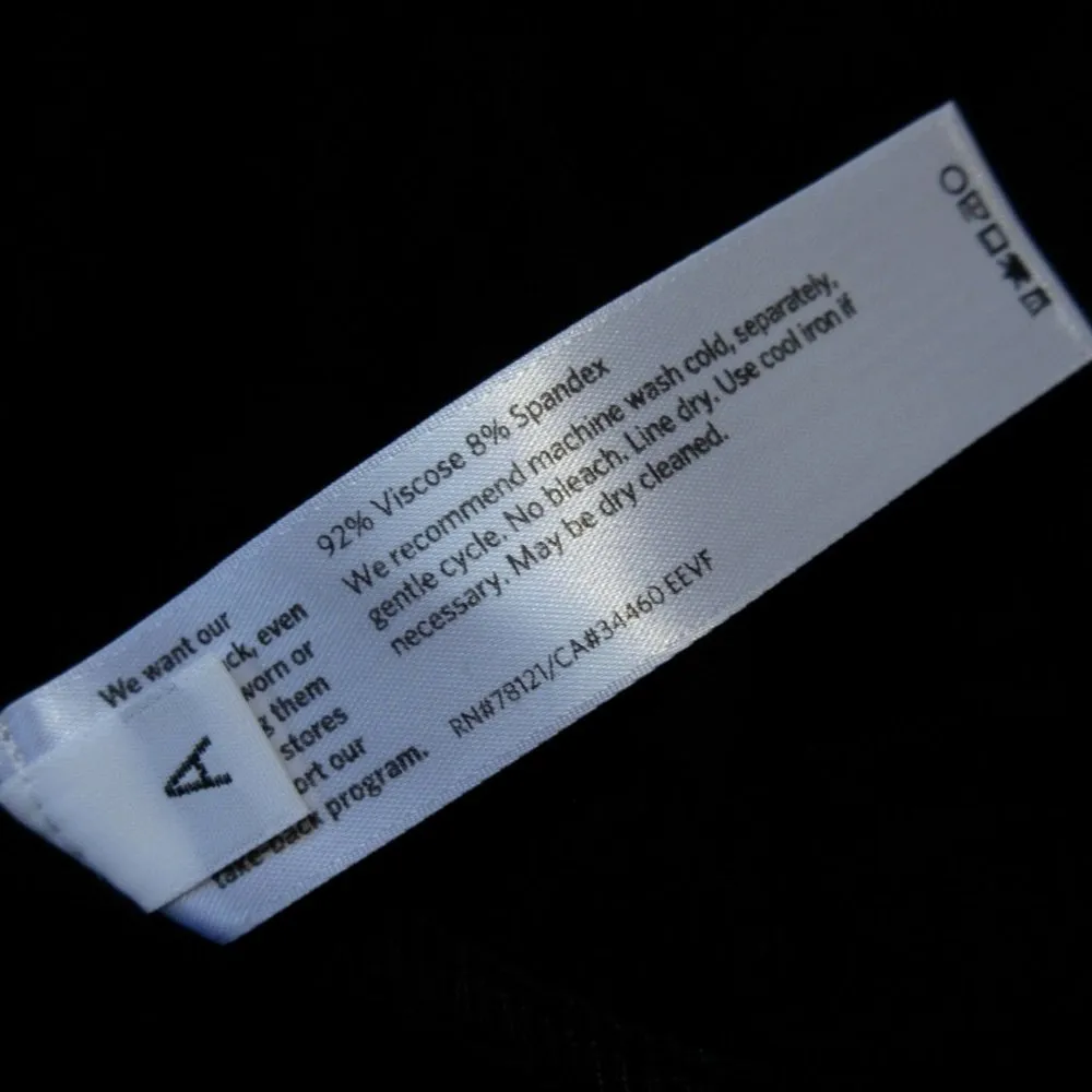 NWT Eileen Fisher Scoop Neck F/L Midi in Black Full Length Shift Tank Dress XS - Image 4