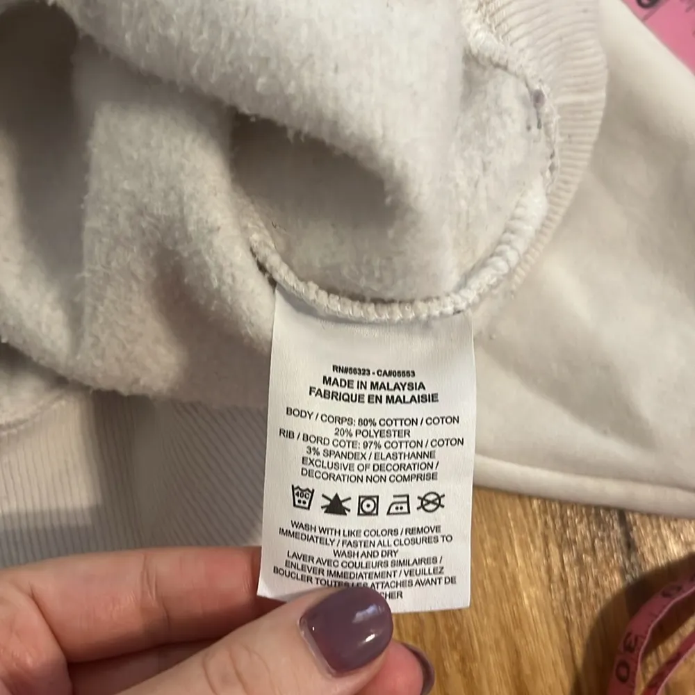 Sportswear Phoenix Fleece 3/4 Sleeve Cropped Polo Sweatshirt Sz L - Image 7