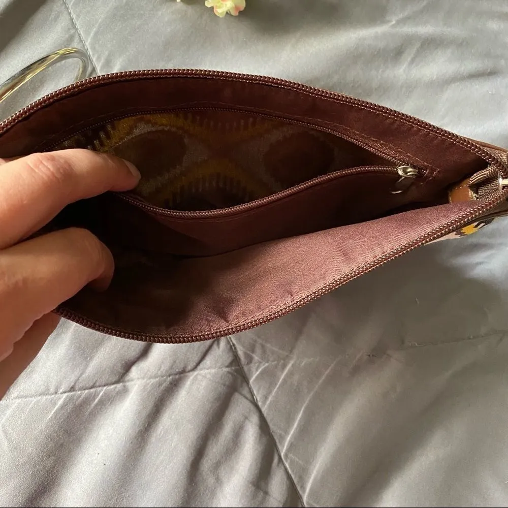 Bundle of 2, Tribal black & white Ringlot & Yellow/Brown/Tan wristlet - Image 6