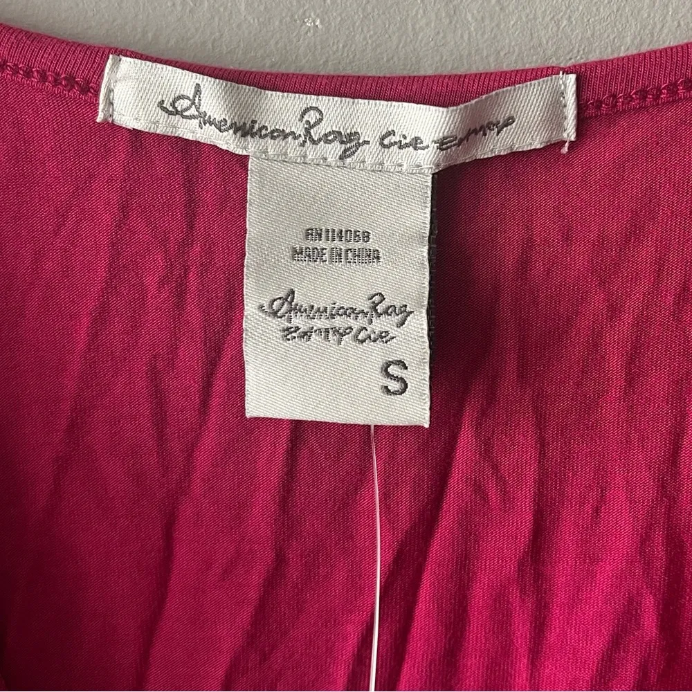 American Rag Red Lace Bodysuit Size Small NWT - Image 3