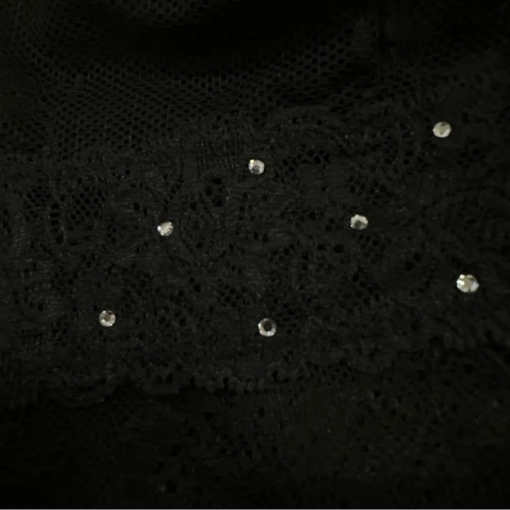 Victoria’s Secret vintage Y2K lace cami with rhinestones - Image 8