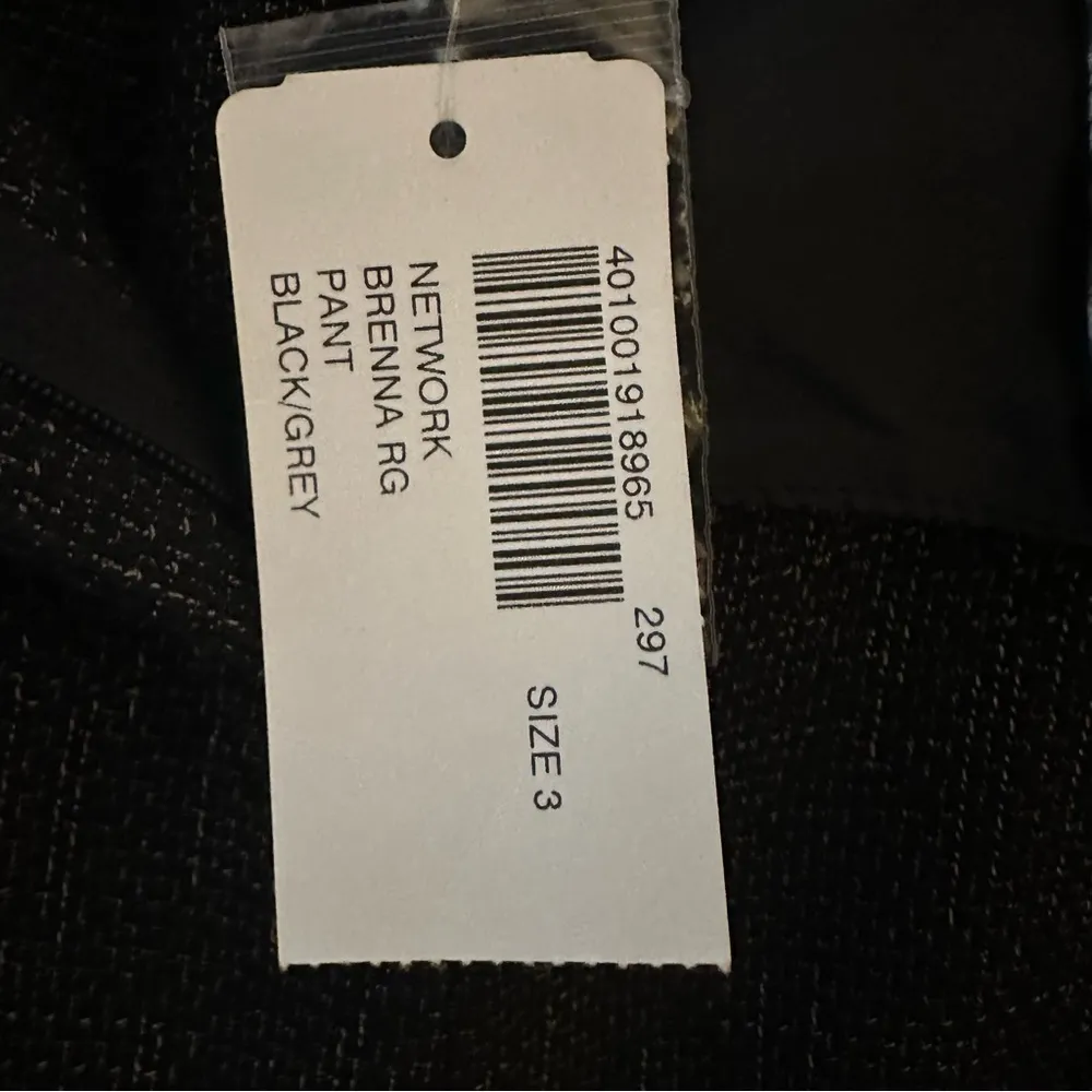 NWT Chico’s Women’s Pants Trousers Wide Leg Textured Black/Grey Size 3 or XL - Image 7