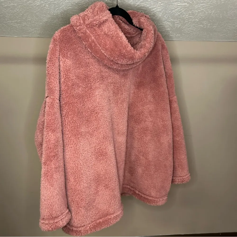 Cabi Embrace Cowl Pullover Cozy Pink Women's Sweater M/L - Image 5