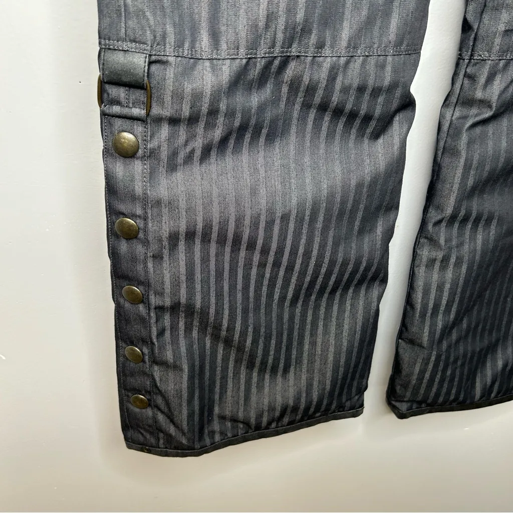 NILS Sportwears Grey Striped Pants Size 8 Gray - Image 5