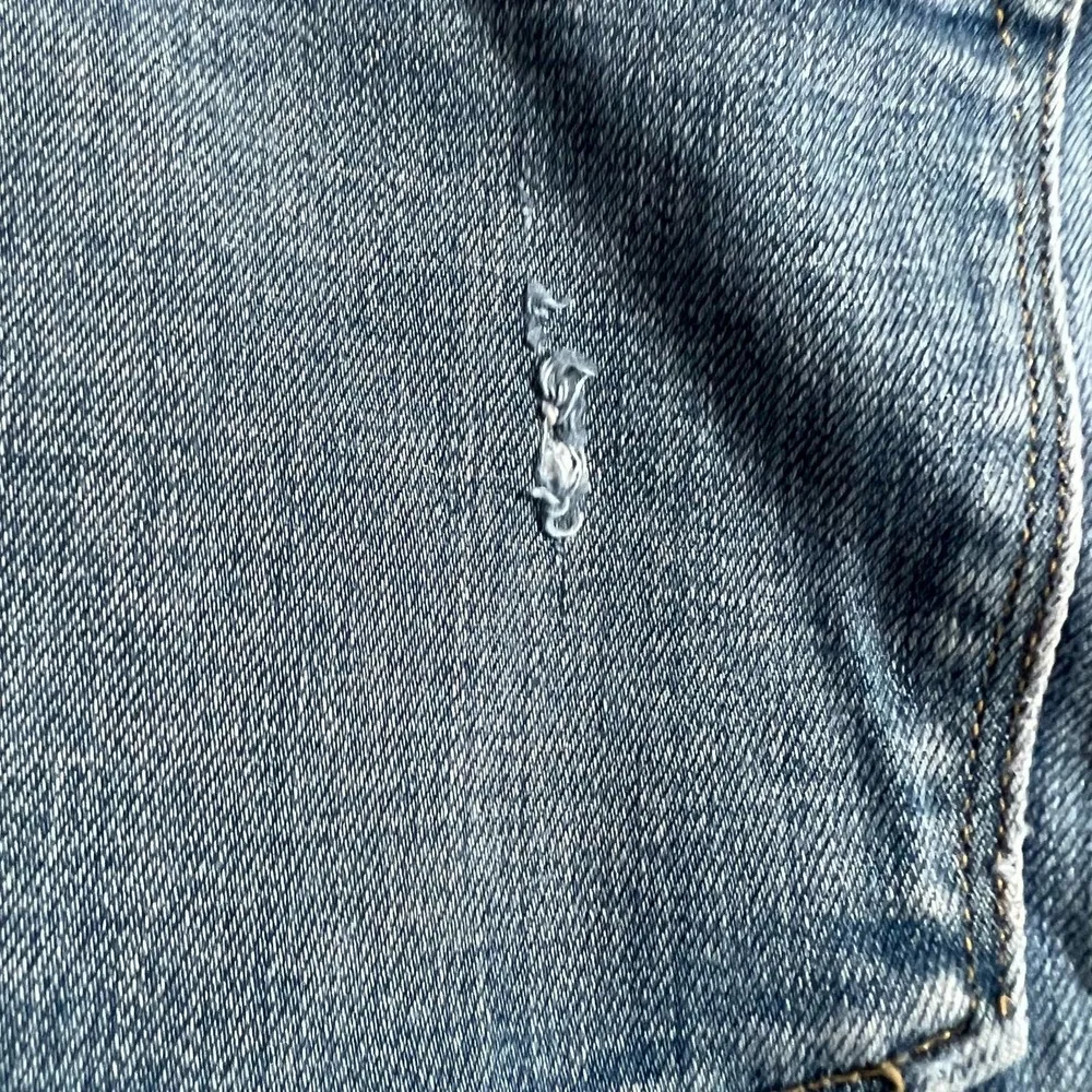 Frame Le Garcon Slouchy Skinny Mid-Rise Denim Blue Jeans Size 27 - Image 9