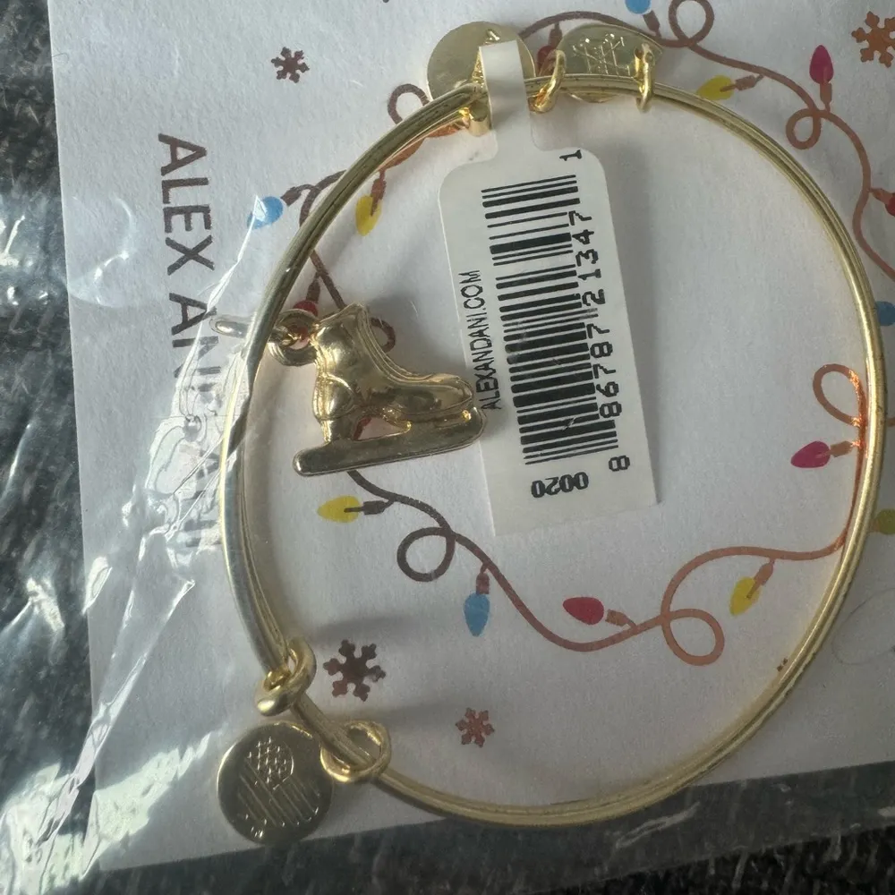 Alex and Ani Ice Skate Bangle Bracelet - Image 2