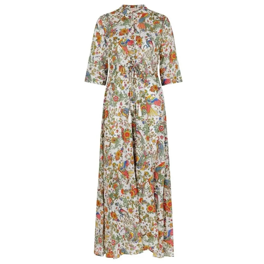 219 Tory Burch Printed Shirt Dress Promised Land Size XS - Image 3