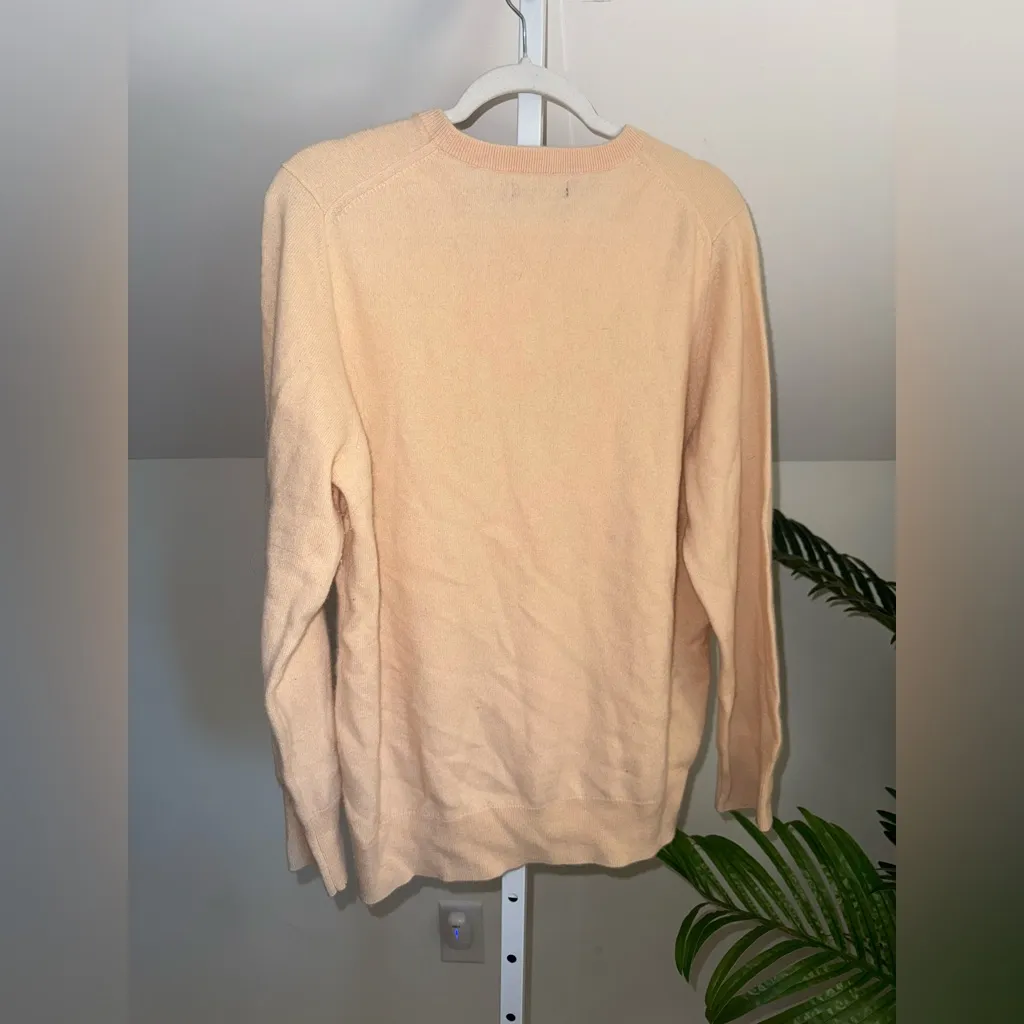 Nadaam Cashmere Oversized‎ Sweater Tan Size XL - Image 2