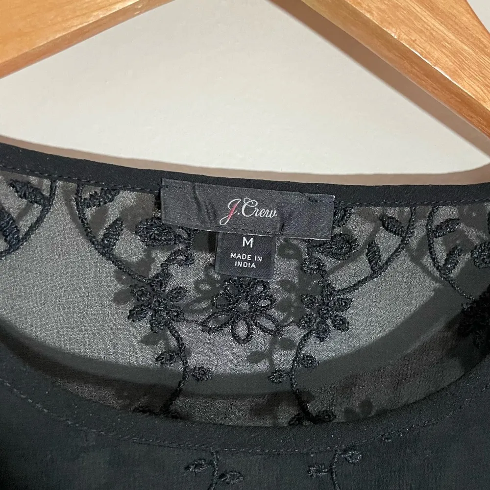J. Crew Mixed Embroidery Blouse - Image 8