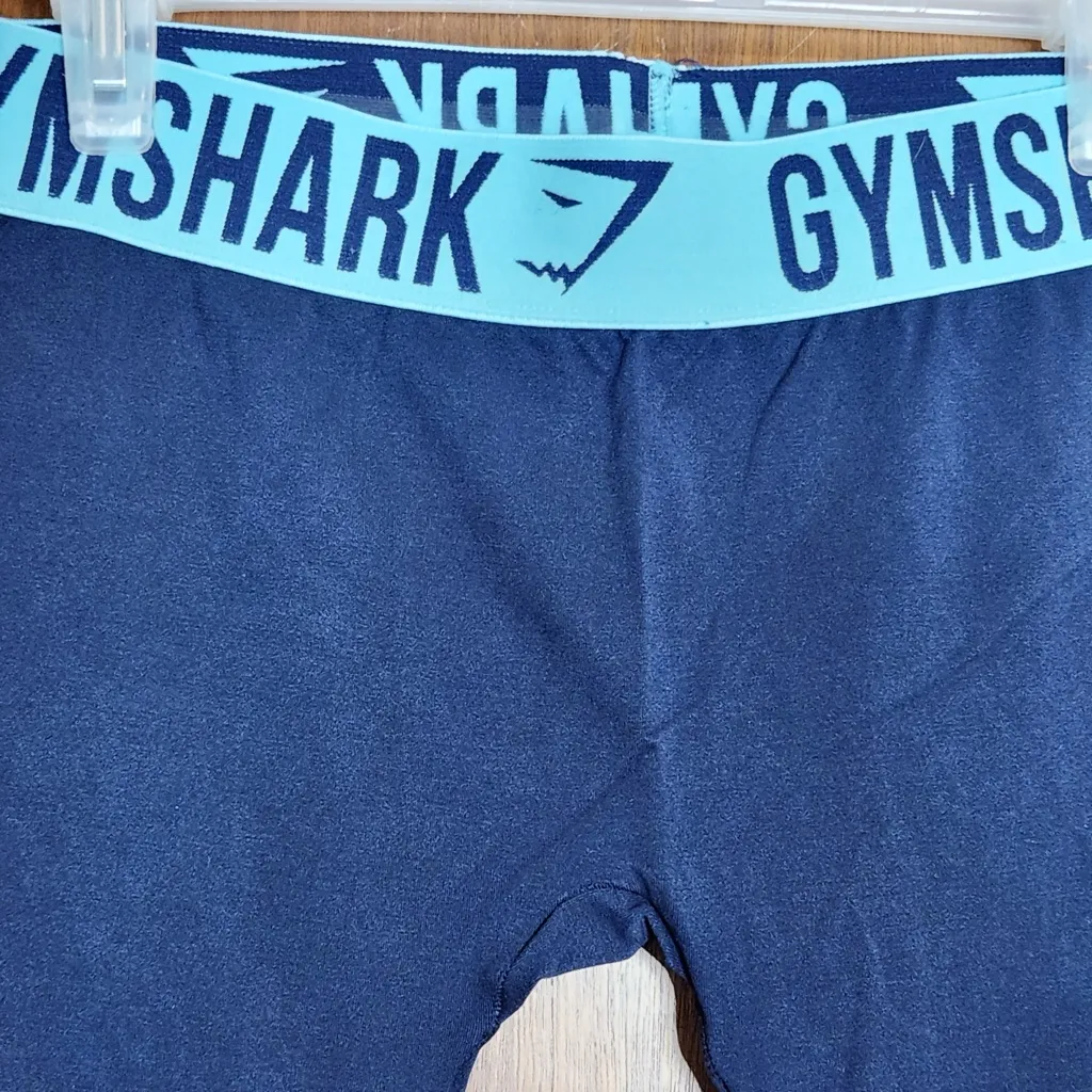 Gymshark Woman’s Sportswear Navy Blue Athletic Leggings - Image 3