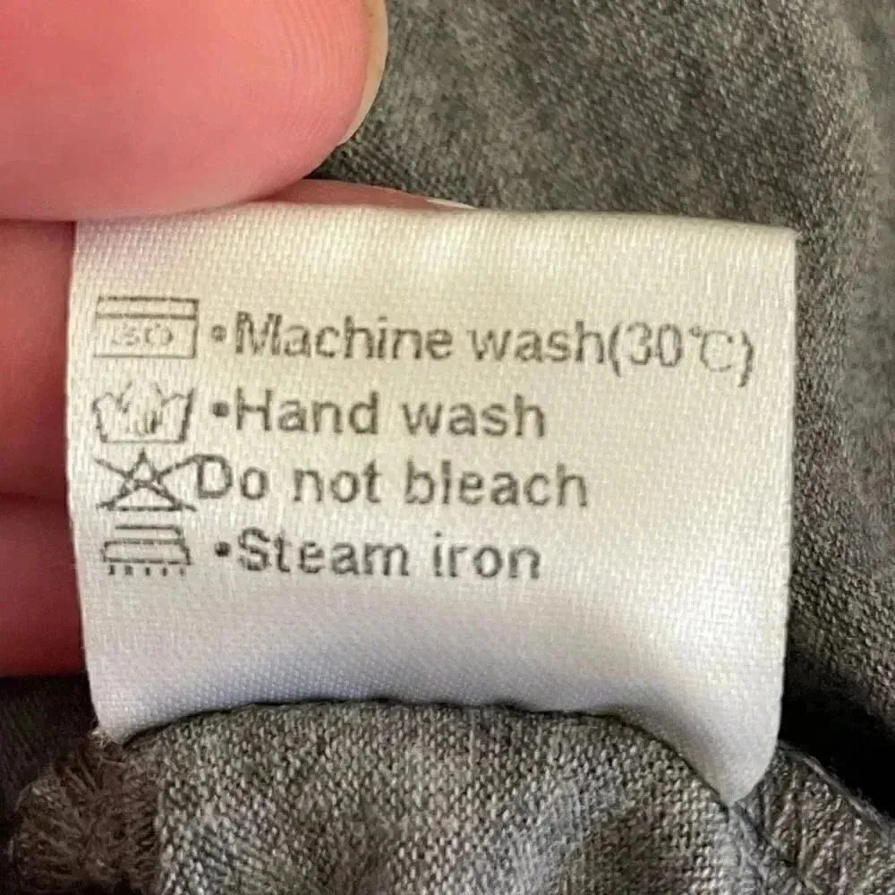 Mirol Charcoal Gray Short Sleeves Minimalist T - Image 10