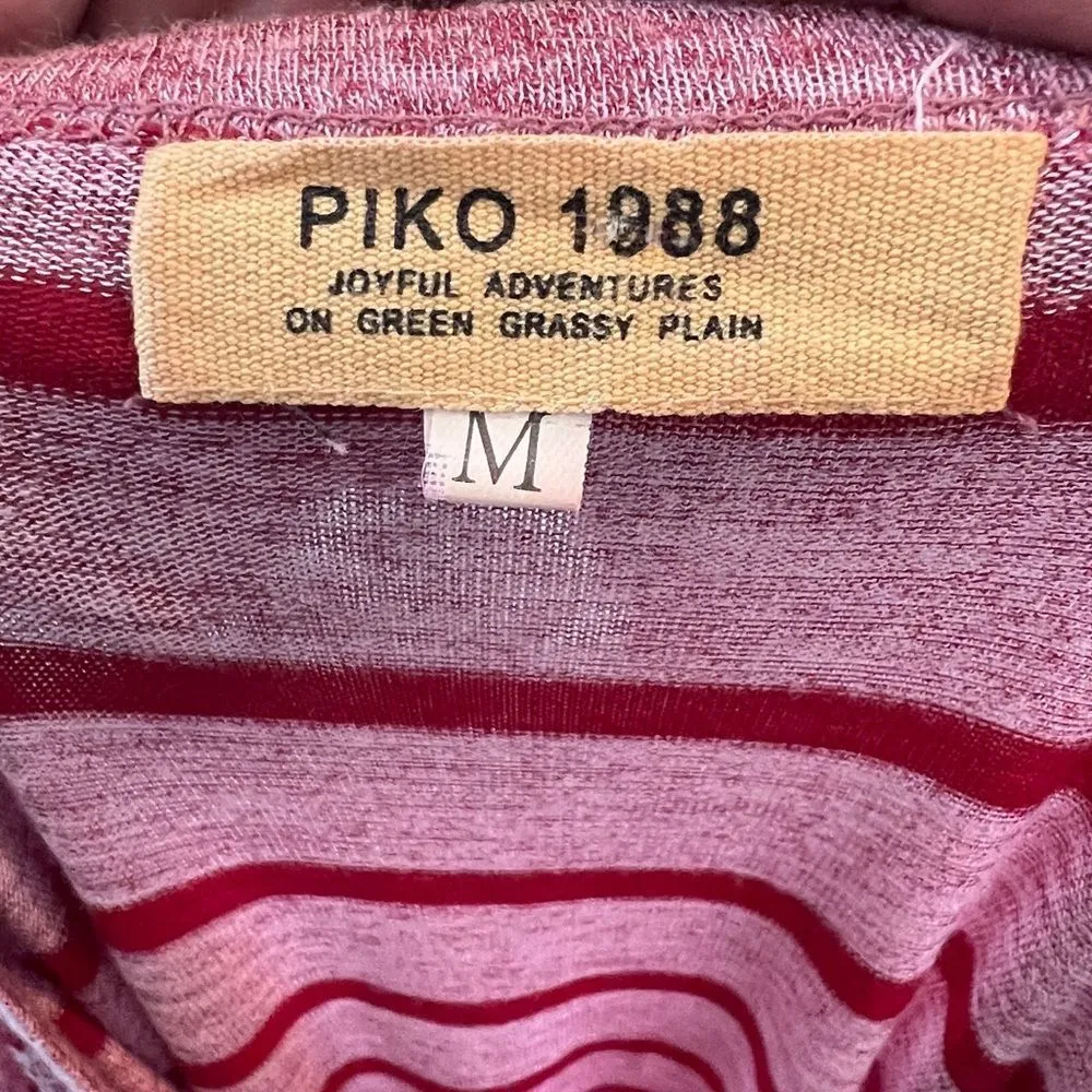 Piko 1988 Shirt‎ Red Size M - Image 5