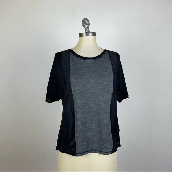 The North Face  Grey Split Back Top - Image 2