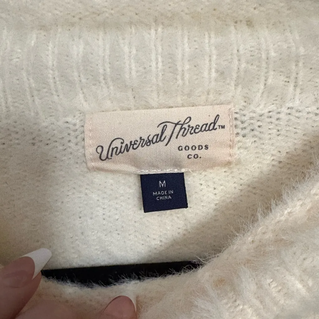 Universal Thread Cream Women's Sweater - Image 2