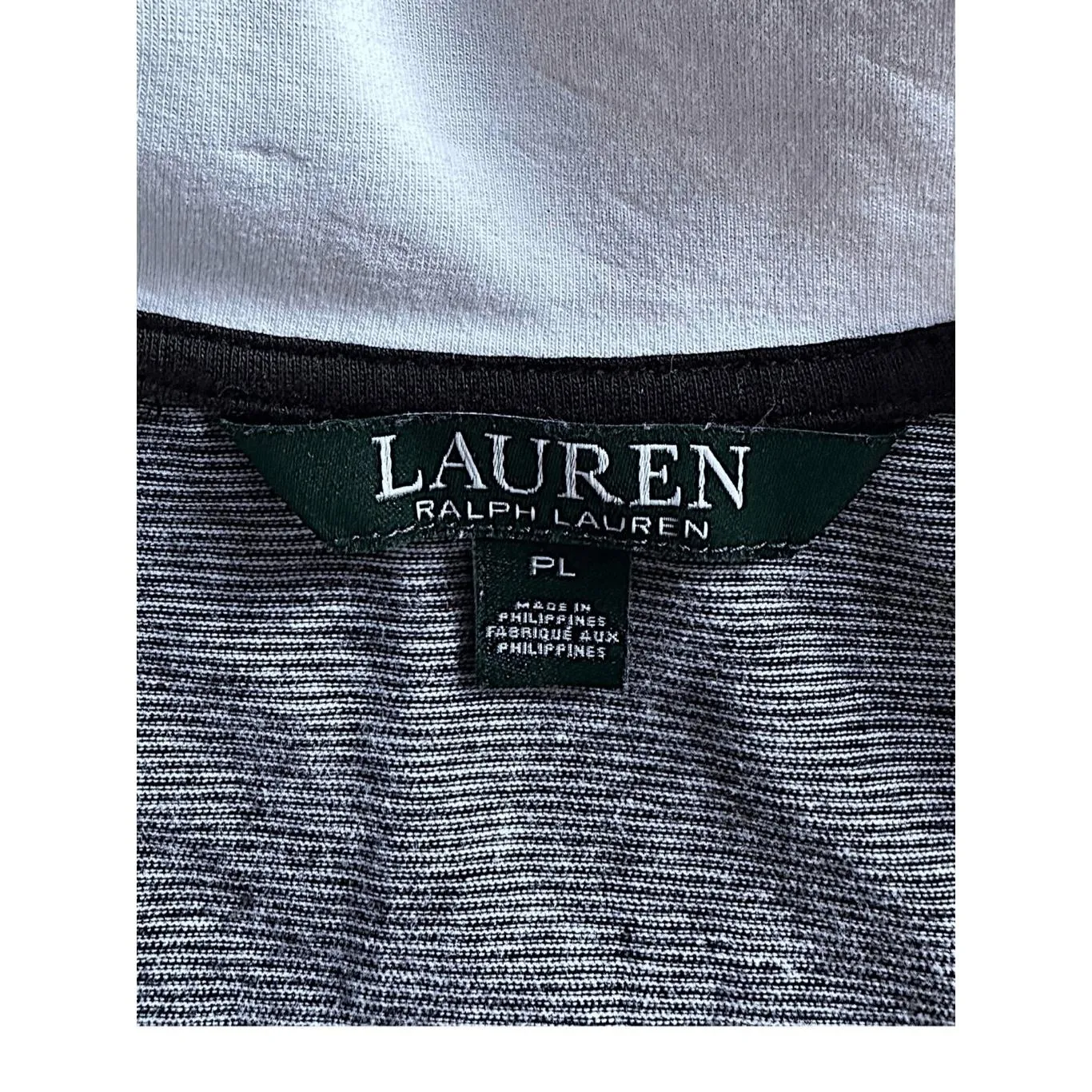 Lauren Ralph Lauren Womens Black White Stripe Long Sleeve Sports Jacket Active - Image 4