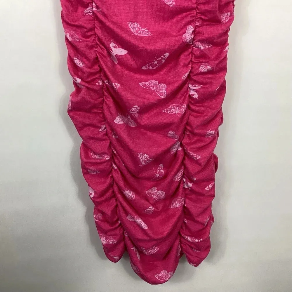 Brenan Butterfly Print Dress Size Large - Image 4