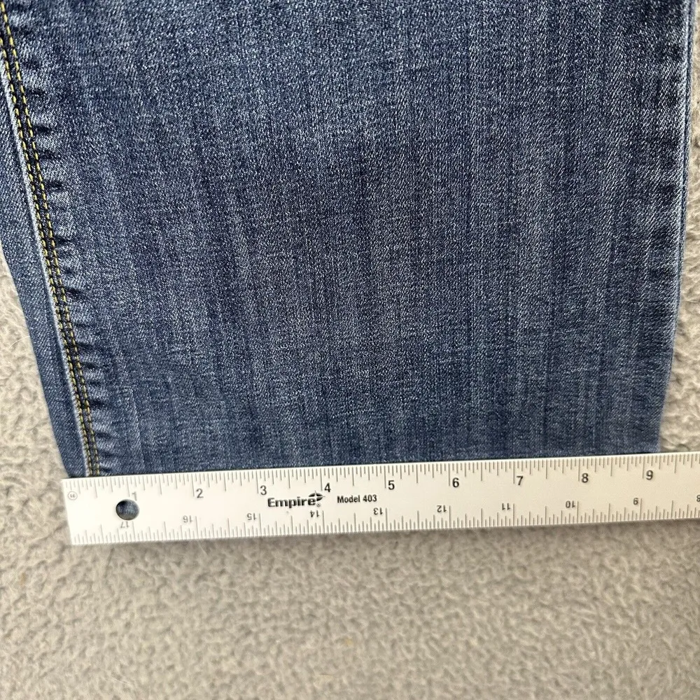 American Eagle Artist Jeans Low Rise‎ Flare Festival Y2K Retro Women's 6 x 30.5 - Image 10