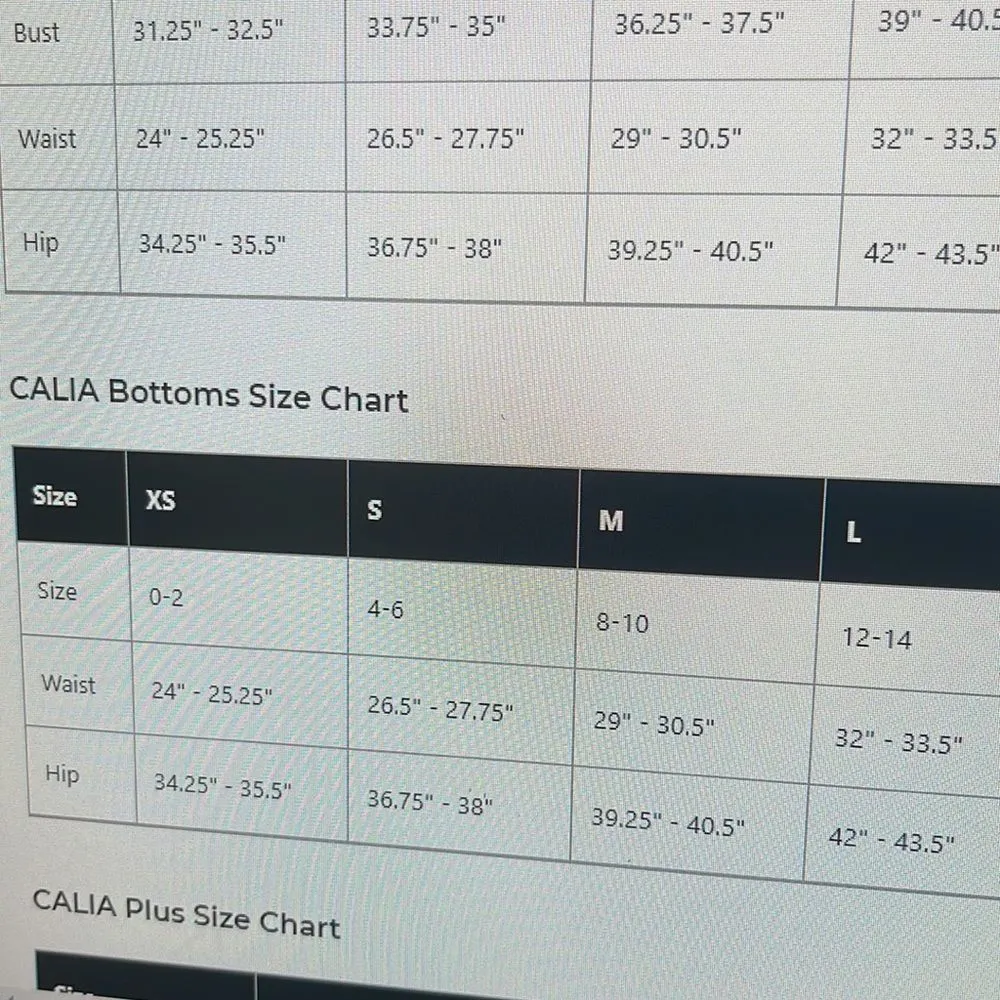 Calia by Carrie Underwood Purple Black Leggings - Image 6