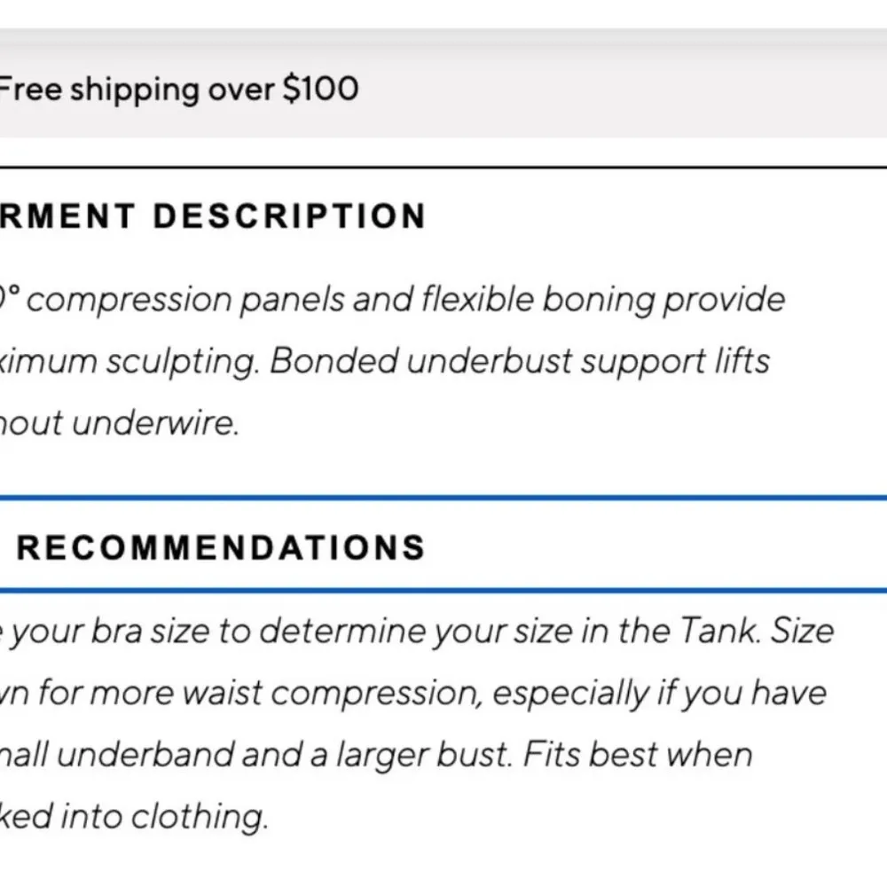 Honeylove Boldness Tank Wireless Sculpting Boning Compression Size 1X NWT Red - Image 16