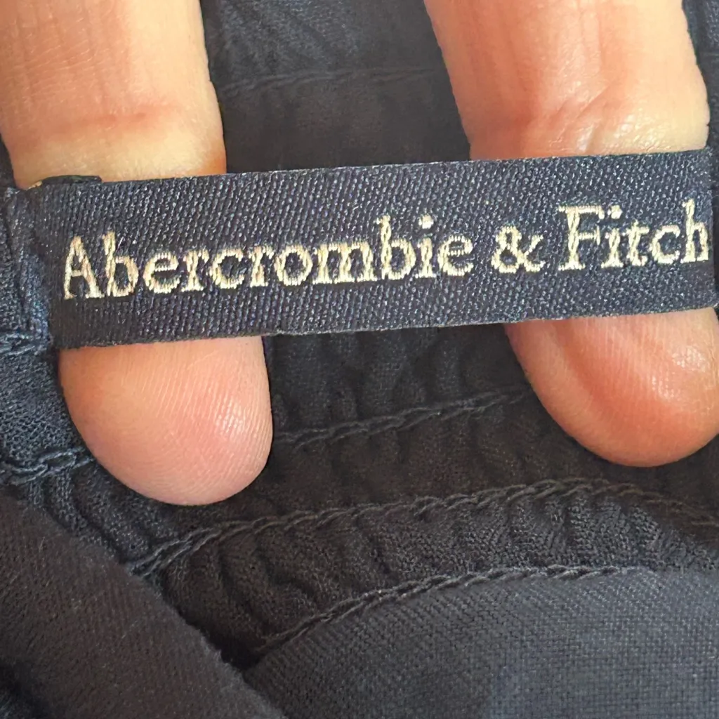 Abercrombie & Fitch purple floral corset lace-up open back cottagecore mini XS - Image 12