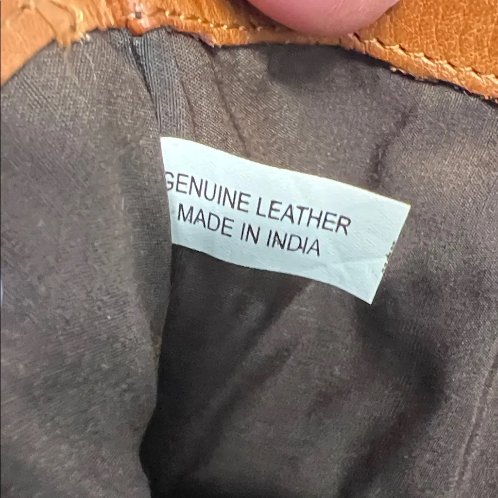 Vilenca Holland | Cognac Leather Wallet Brown - Image 4