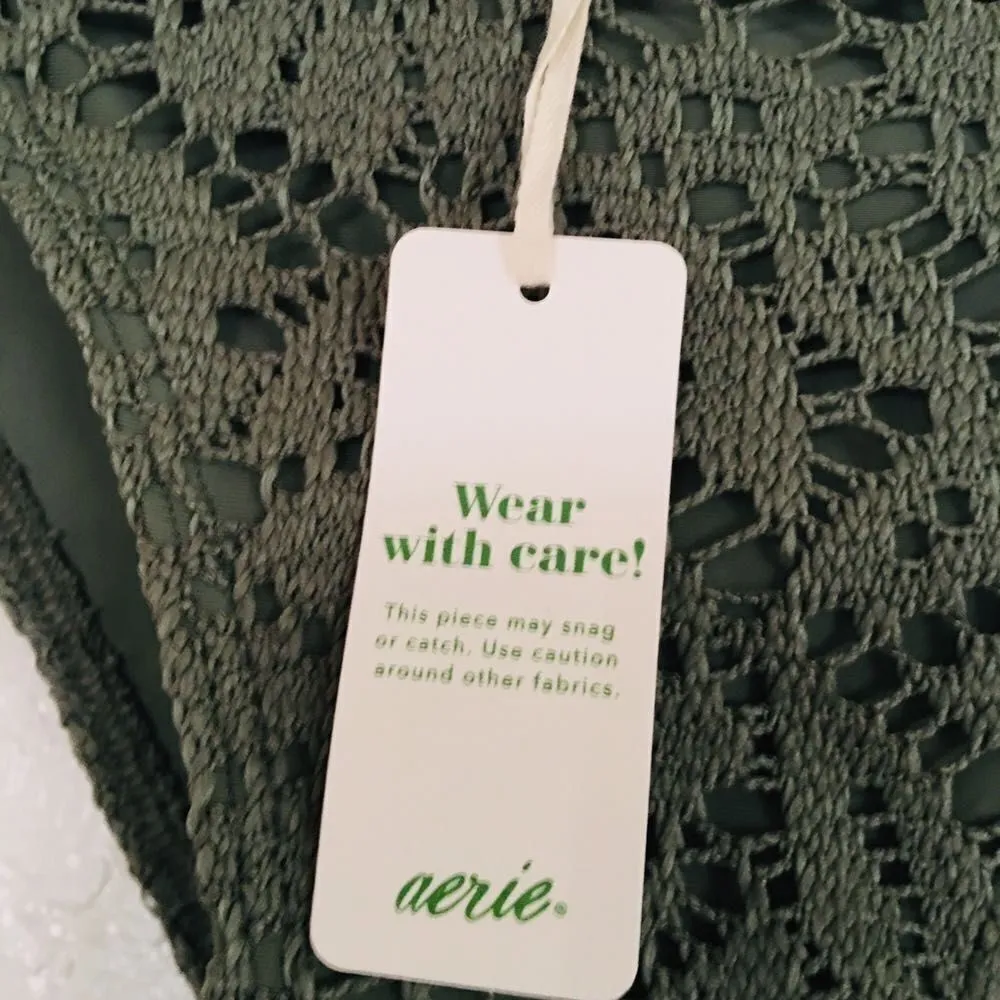 ✨HP✨Aerie Crochet Cheeky Bikini Bottom✨ - Image 5