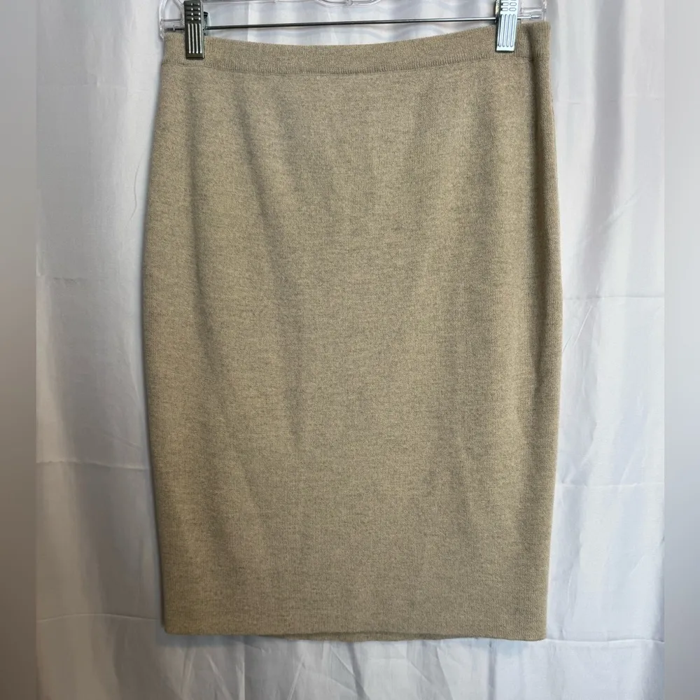Eileen Fisher Cream Pencil Skirt Size XS - Image 3