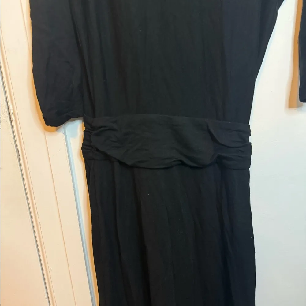 Tart Yvonne Black Shirred Waist Dolman Maxi Dress - Image 6