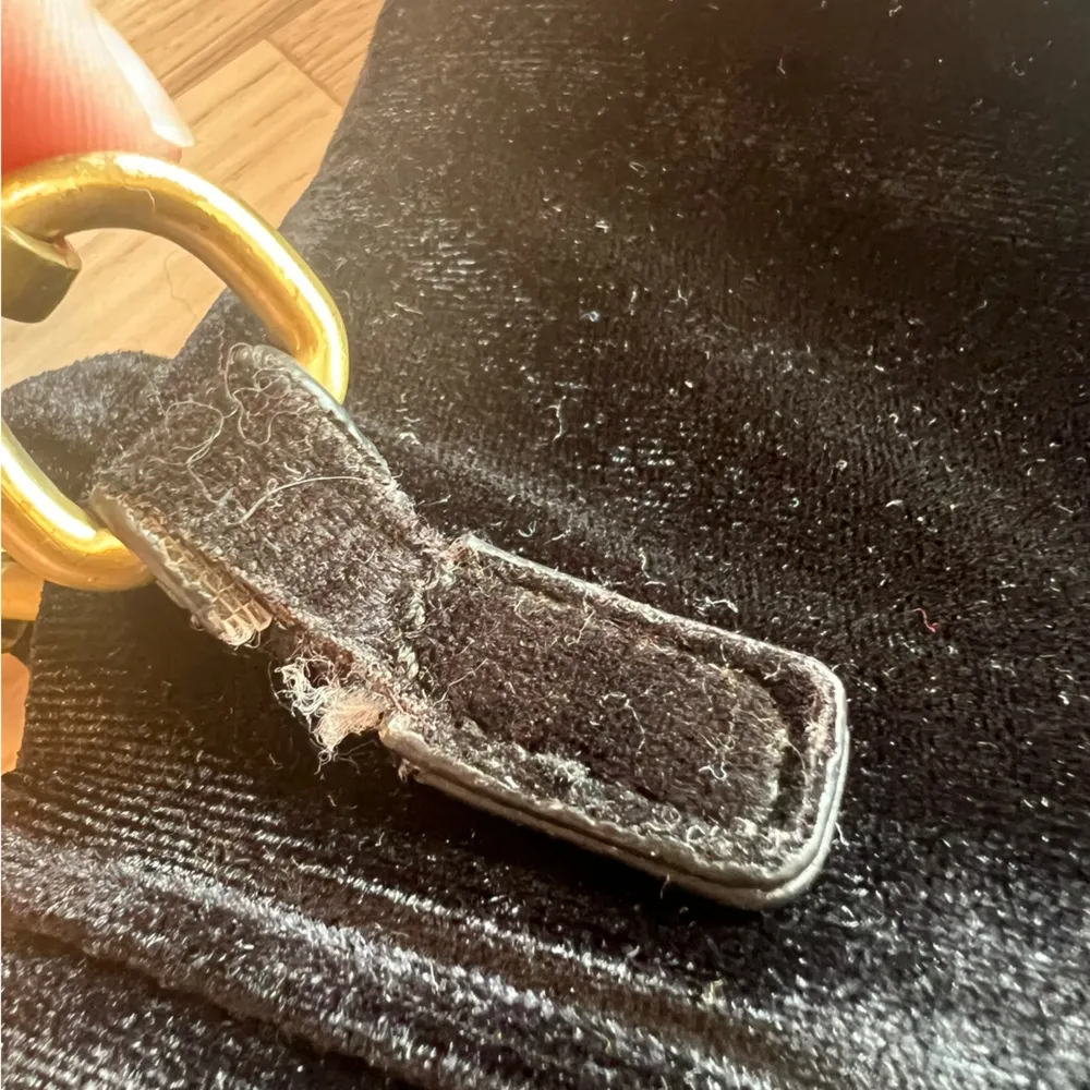 Black Corduroy Velvet Shoulder Purse Bag, Magnetic, Holidays - Image 11