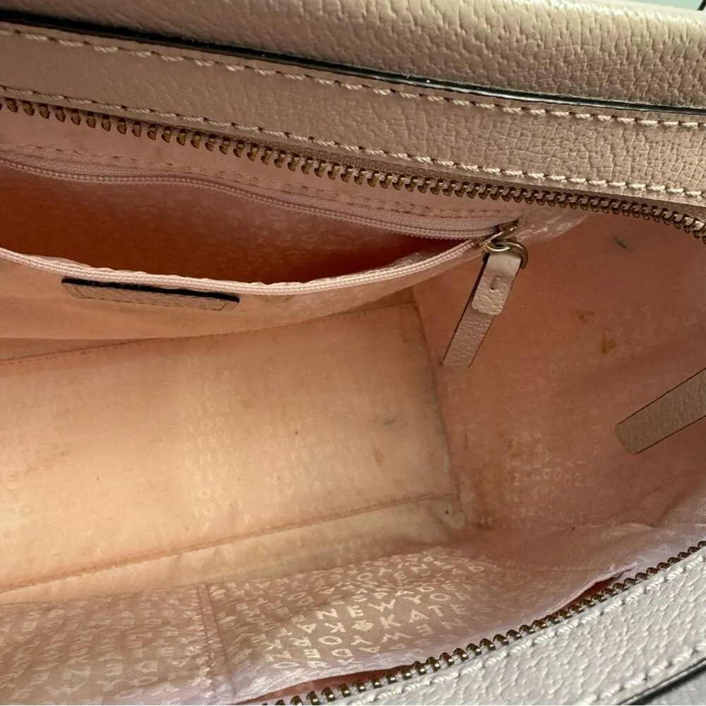 Kate Spade Pink Wellesley Camryn Crossbody Bag Satchel Purse - Image 13