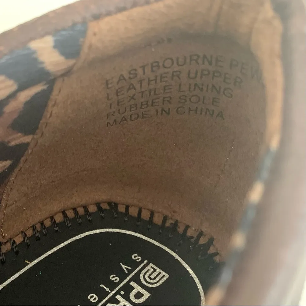 EUC ABEO Eastbourne Pew Brown Leather Slip On Loafer Size 9N - Image 12