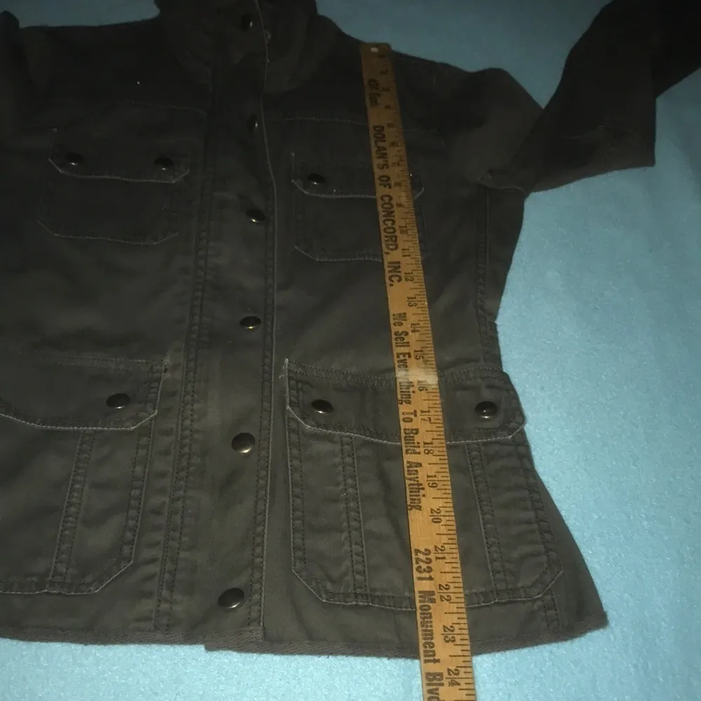 𝅺J. CREW utility relaxed boyfriend field jacket roll up cuffs NEW Size XS - Image 7