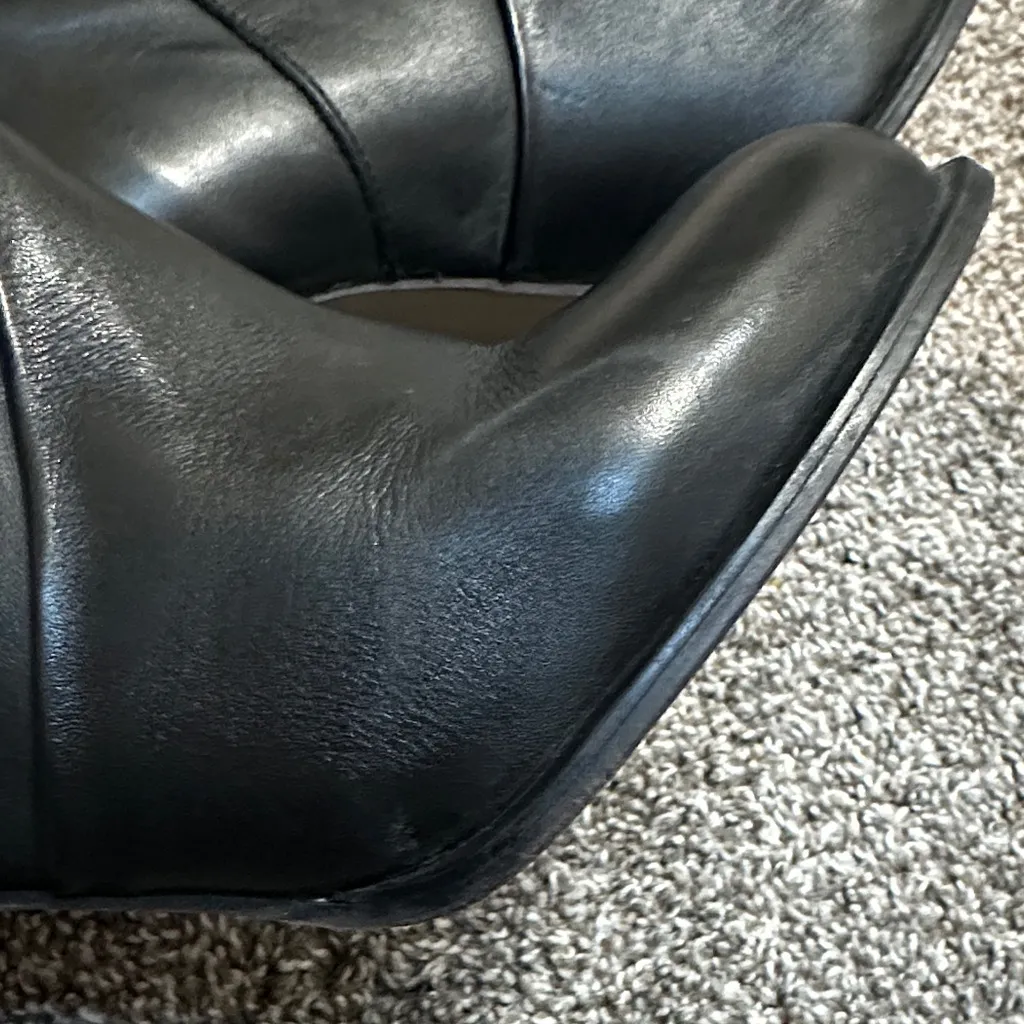 Black Leather Knee - Image 3