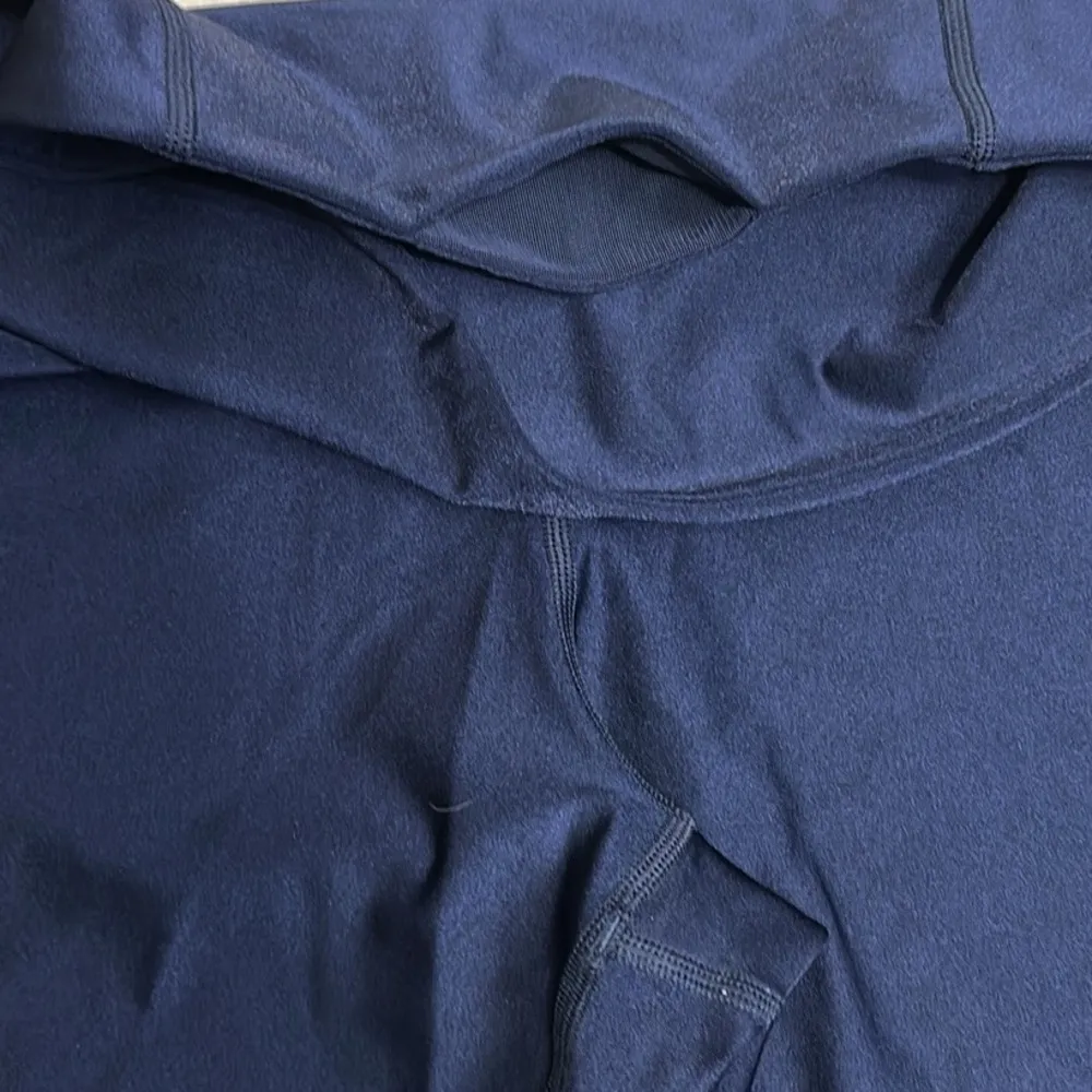 Athleta Elation Shine Tight Navy Leggings 631948 Size Medium - Image 7