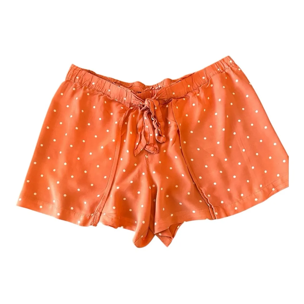 Madewell Draper pull on shorts Polka dots Size Large - Image 3