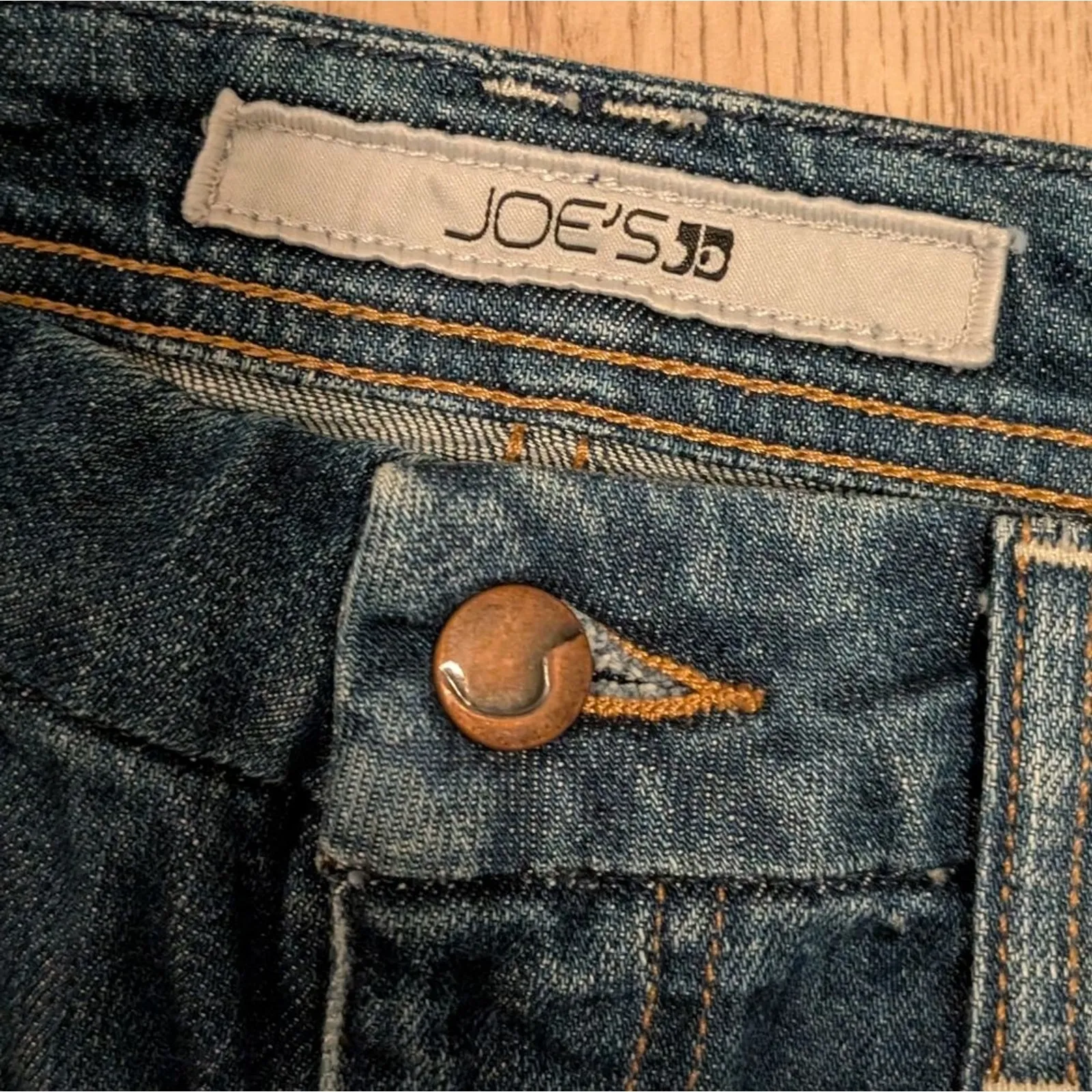 Joe's Jeans 28 x 30 Harvy Bootcut Boot‎ Leg Designer Denim Rips Ripped - Image 4