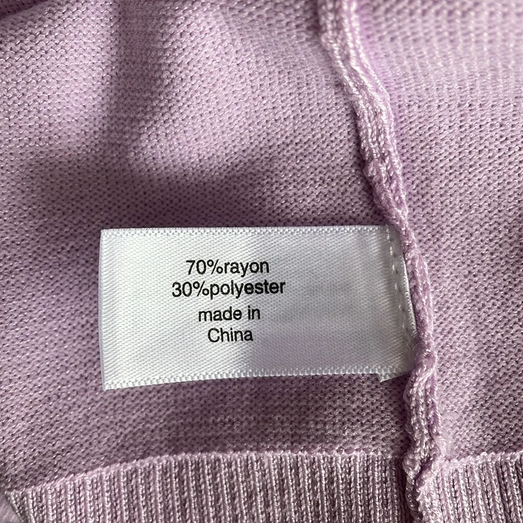 Lane Bryant Lilac Open-Front Cardigan - Image 5