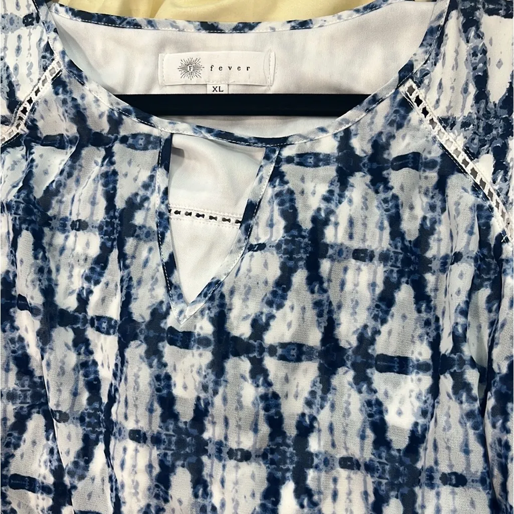 Fever cold shoulder dress Blue Size XL - Image 10