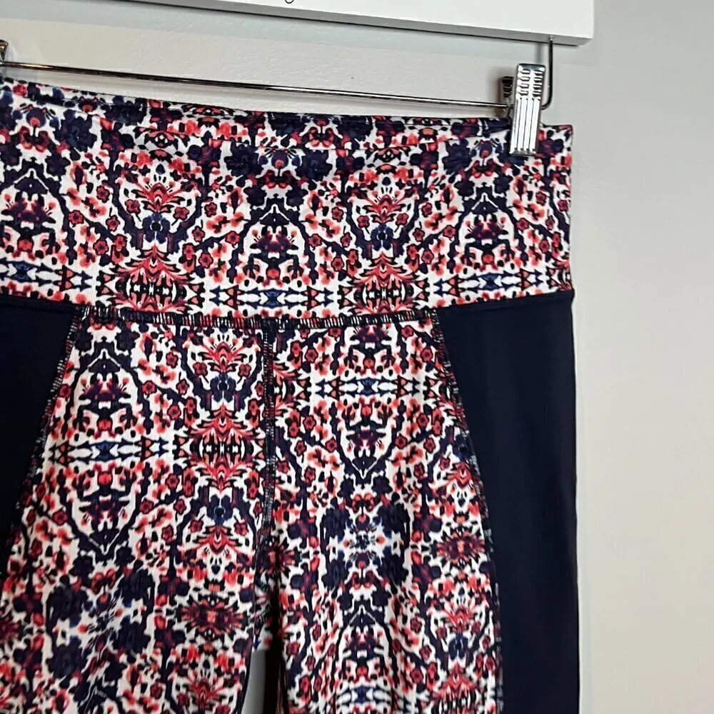 Athleta Indigo Shores Chaturanga Capri High Rise in Coral Quest - Image 3