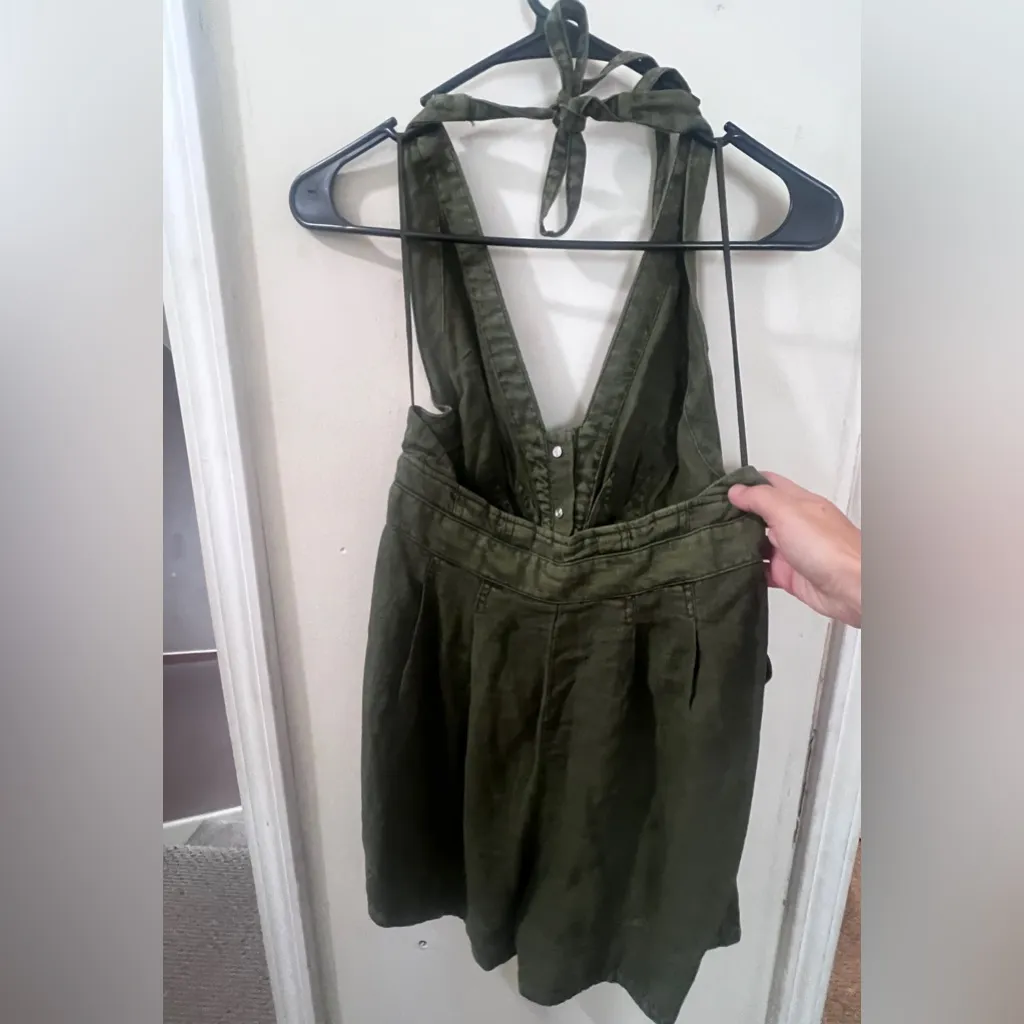 Free People City’s Edge Romper Dried Basil NWT - Image 5