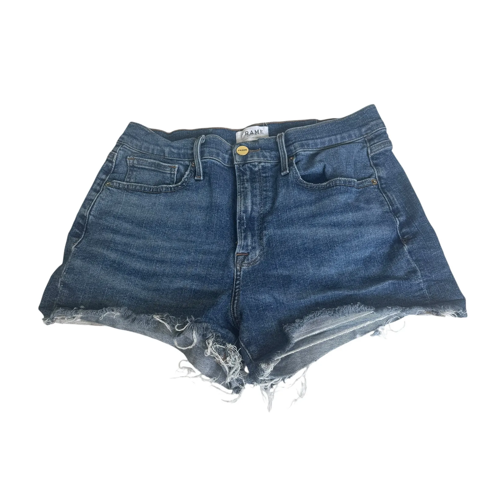 Frame Denim Le Brigette Jean Shorts - Image 4