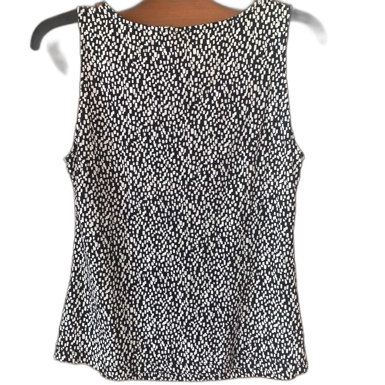 Ann Taylor Black & White Tank Under Shirt Petite Medium - Image 5