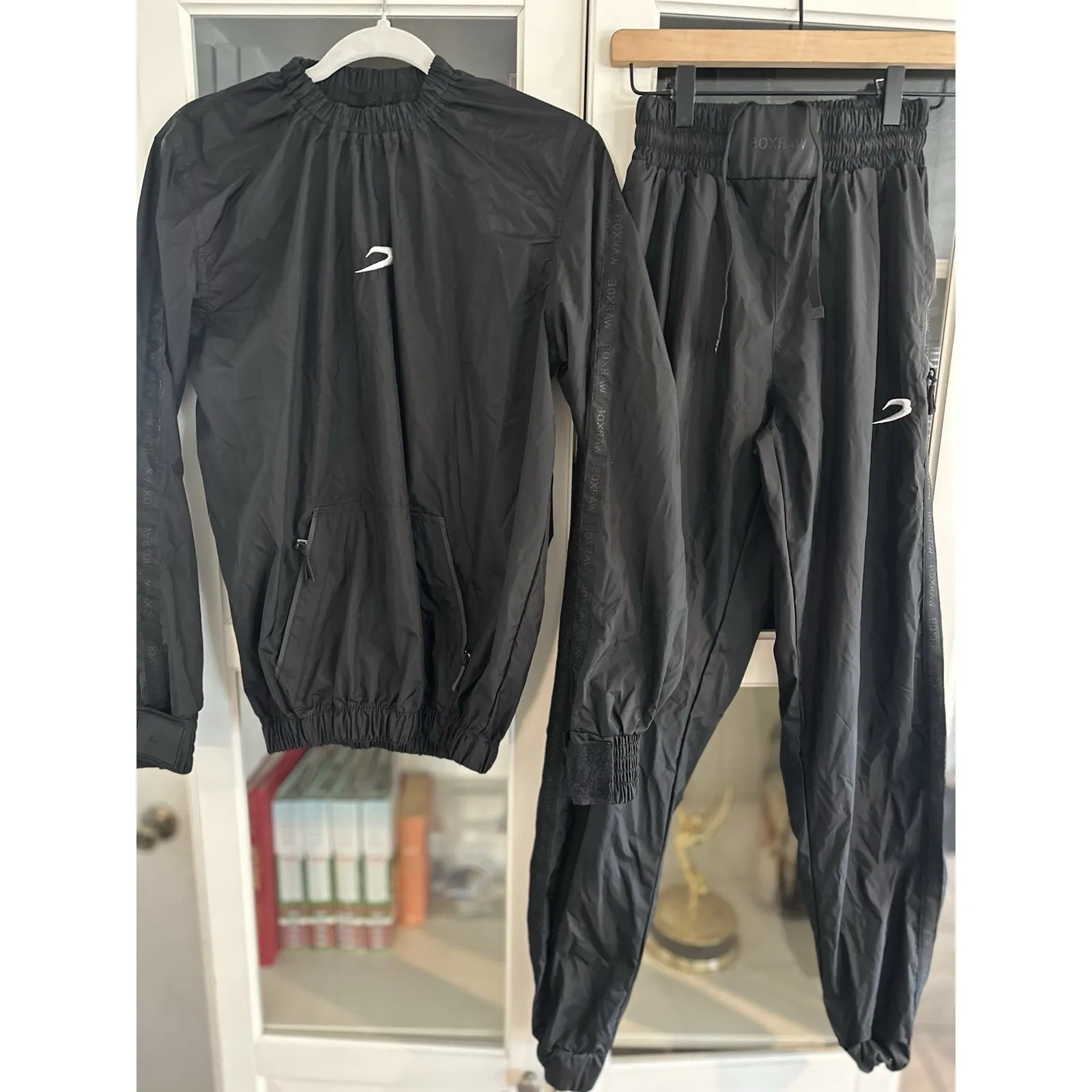 boxraw sauna suit HAGLER SAUNA SUIT‎ Womens XS Black - Image 2