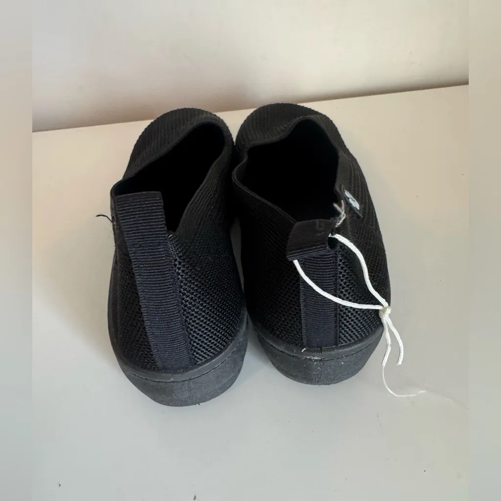 NEW WOMEN'S TOMMY BAHAMA SUNSET BLACK KNIT SLIP-ON SHOES 9.5 - Image 6